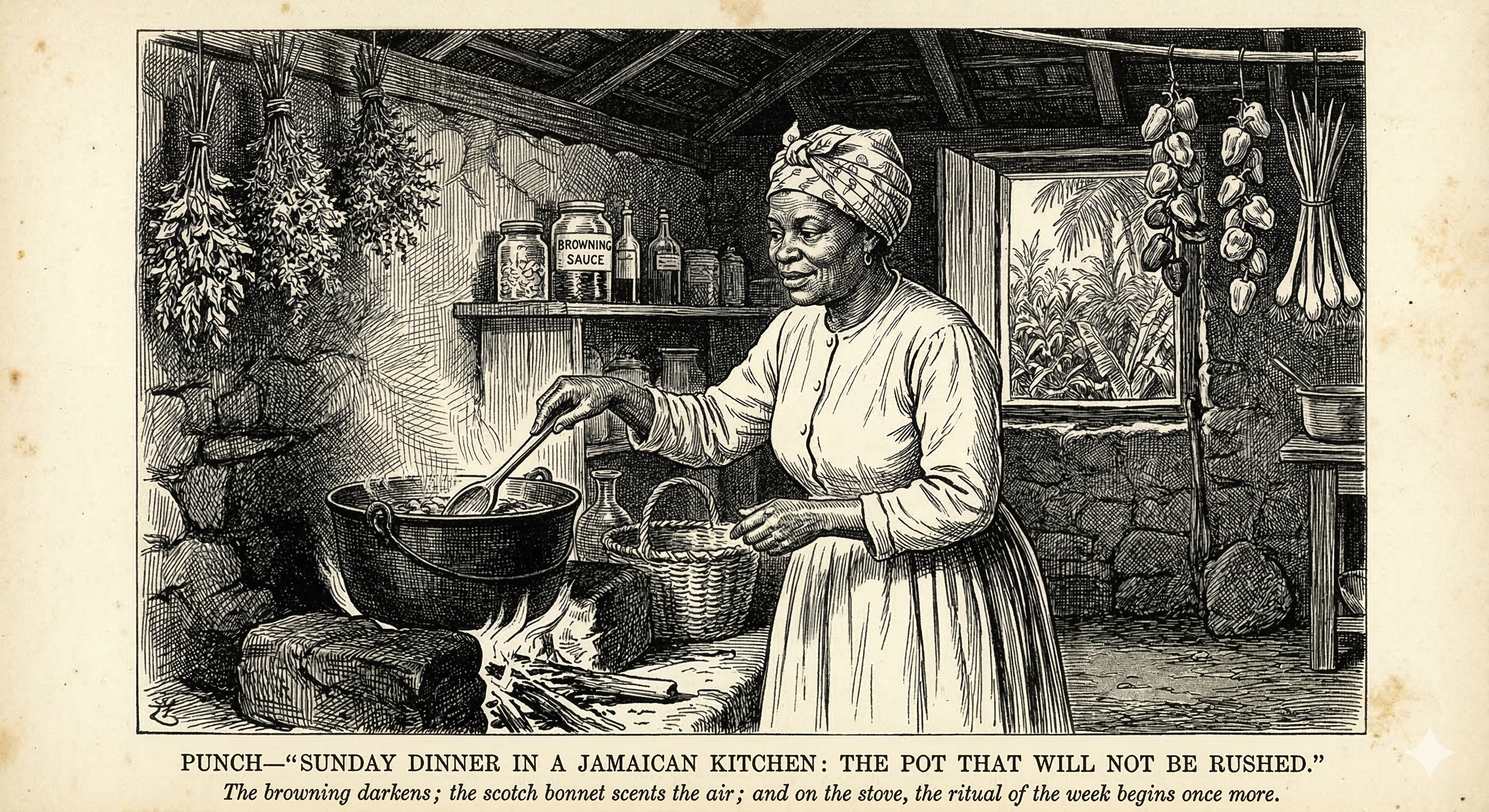 Curry Goat illustration